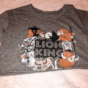 Disney cropped lion king tee!